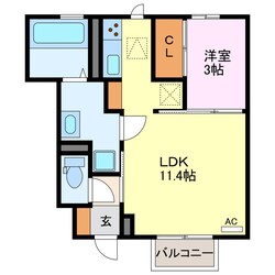 テディハウス大治の物件間取画像